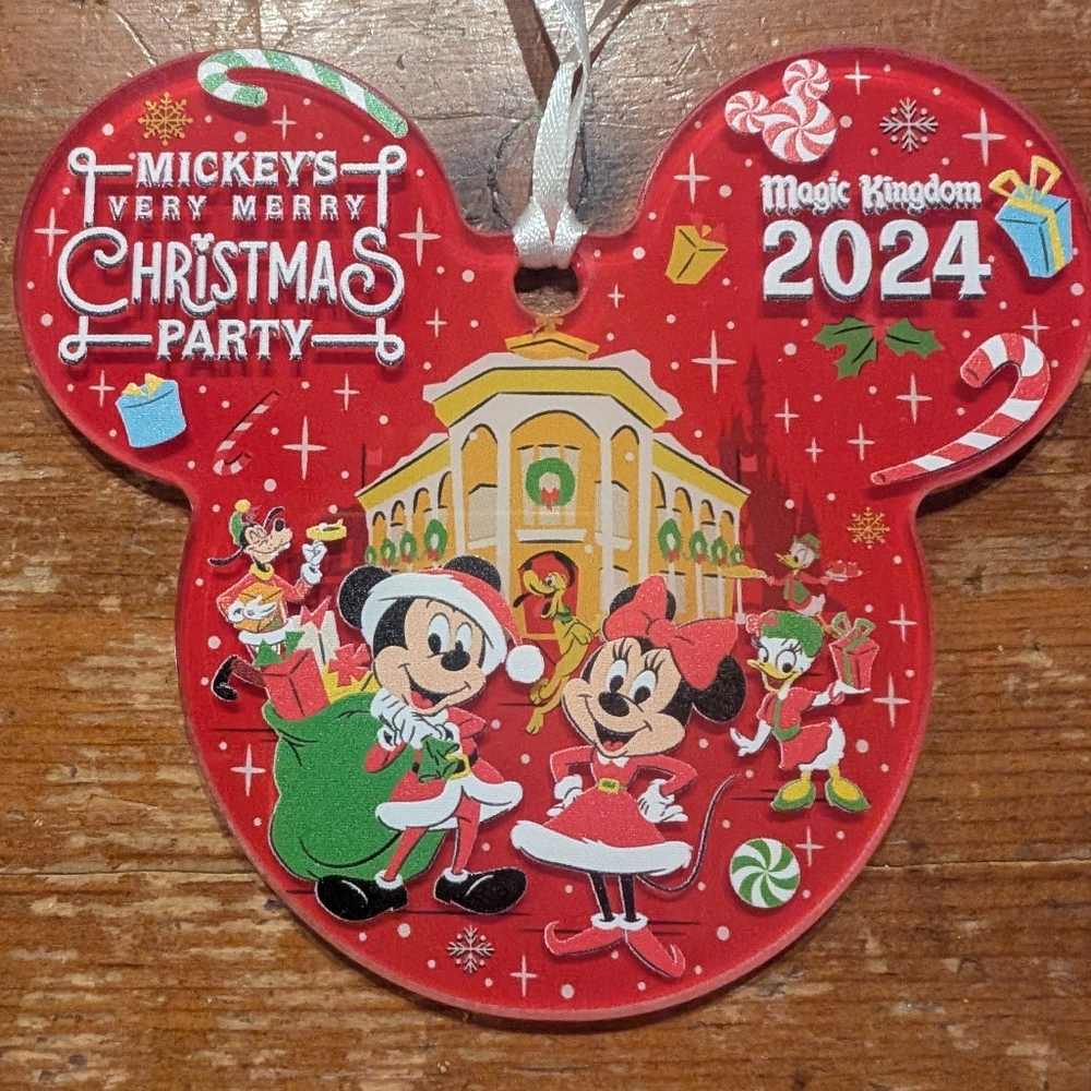 2024 Mickey's Very Merry Christmas Party Ornament
